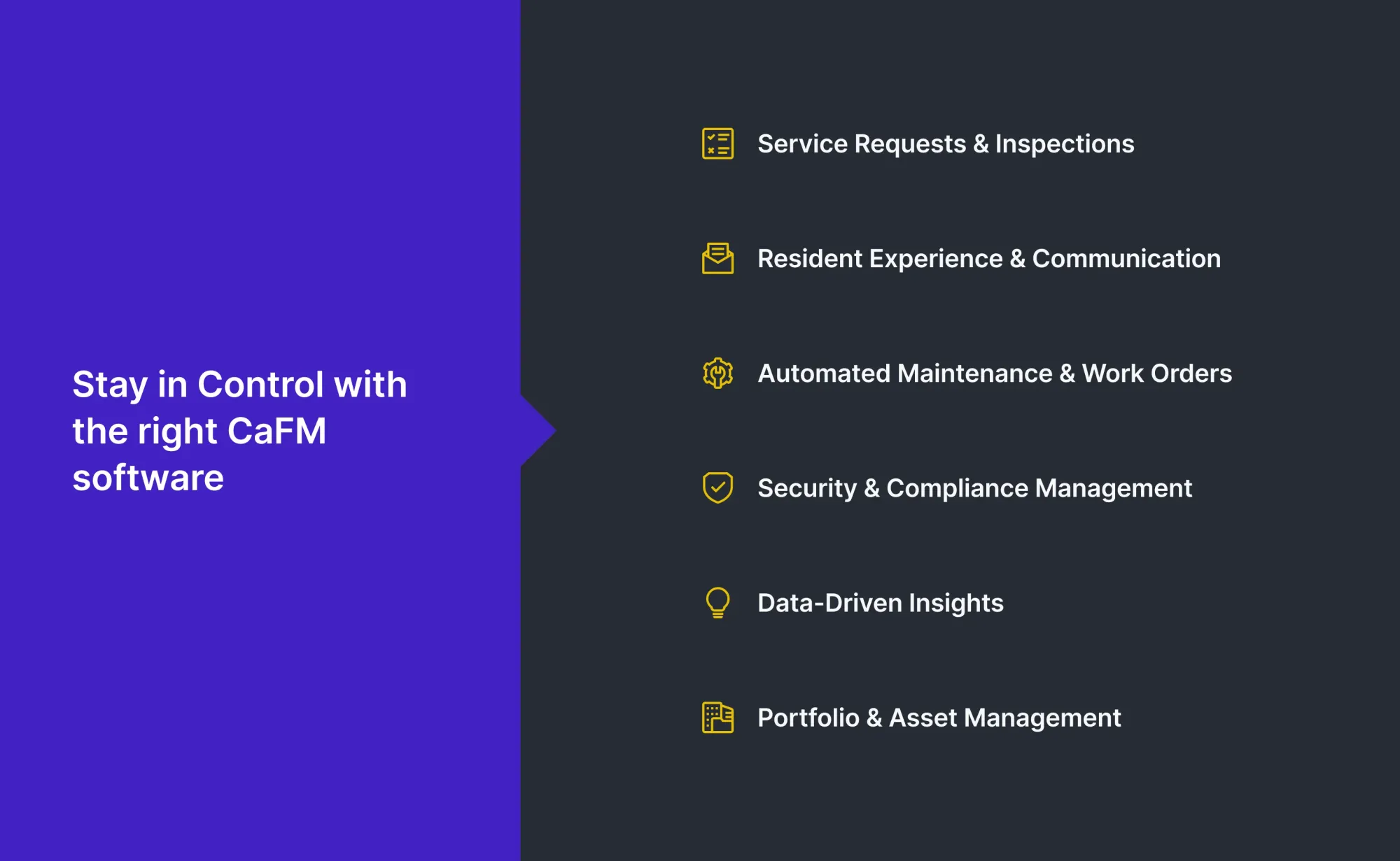 Top reasons why CAFM is needed in community management 
